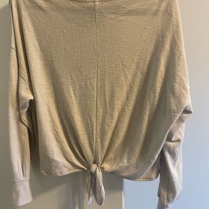 H&M Light Gray Knit Top